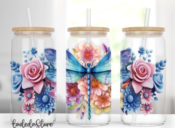 UV DTF16oz cup stickers holographic cup stickers pen stickers cartoon stickers popular patterns