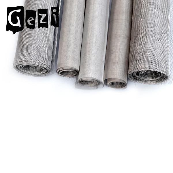 30m Length Steel Mesh Screen , Scientific Research Stainless Steel Screen