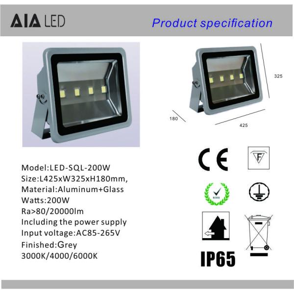 outdoor IP66 waterproof SMD 200W LED flood light led garden light