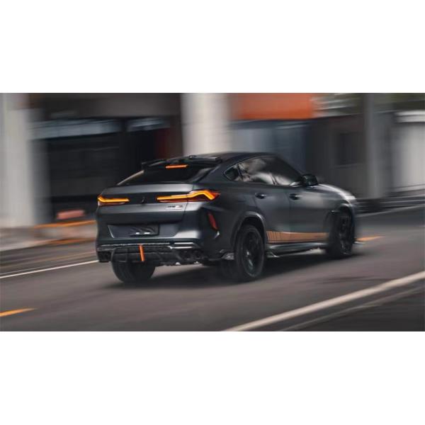 For BMW X5M X6M Carbon Fiber Body Kit X5M X6M Carbon Fiber Front Lip Diffuser Spoiler Side Skirt Hood