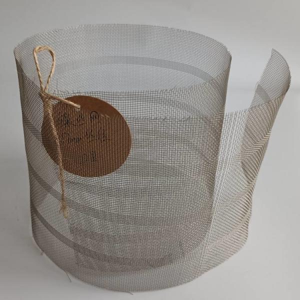 Square Hole Ni6 Nickel Woven Wire Mesh screen For Radiation Shielding 0.5m-30m length