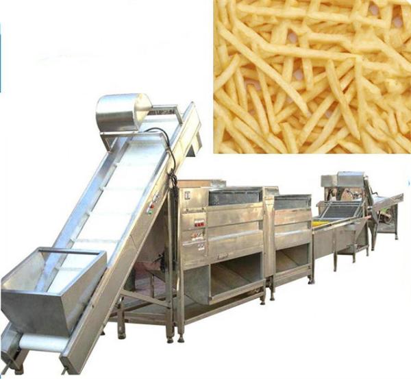 Pringle Potato Chip Frozen French Fries Production Line With Long Service Life