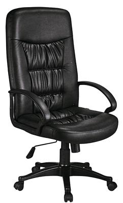 Commercial Big Boss PU Leather Office Chair Fashion Style Chrome With Pu Cover ARM