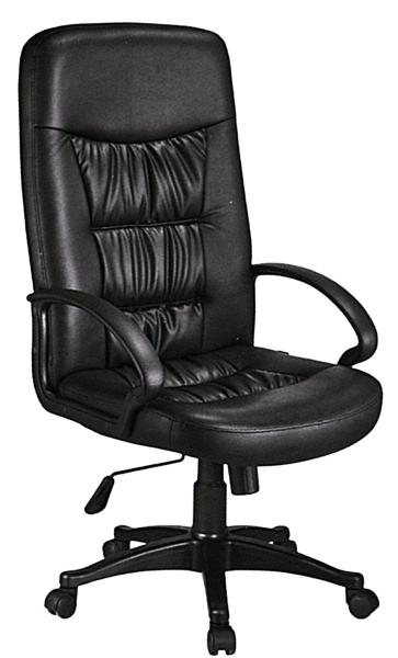 Commercial Big Boss PU Leather Office Chair Fashion Style Chrome With Pu Cover ARM