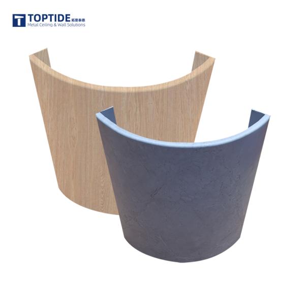 Building Material Anodizing Aluminum Cladding Plate Metal Column Covers For Hotal