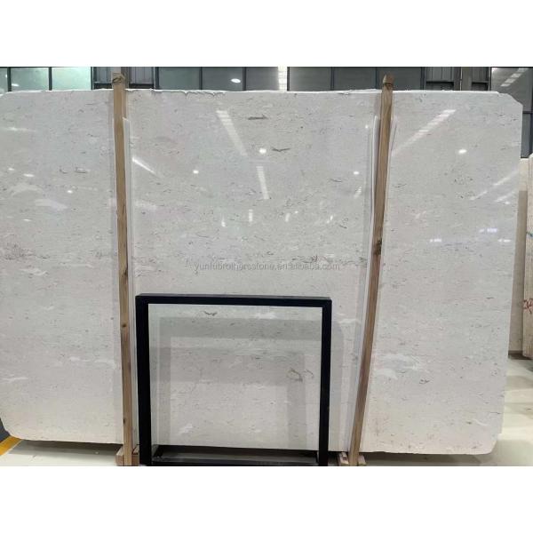 Yunfu Moonlight Beige Marble Perlatino Big Slab for Modern Kitchen Wall and Floor Tile