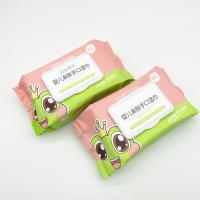 Le bébé non-tissé de Spunlaced essuie 80 chiffons organiques de nettoyage biodégradables de l'eau de PCs