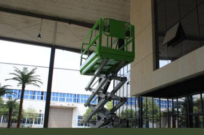 10m Hydrualict Scissor Lift Platform For Airport Construction Maintenance