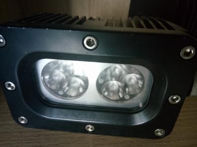 De alumínio revestidos pó morrem CNC da carcaça que faz à máquina o alojamento do dissipador de calor do diodo emissor de luz para o projeto de mineração