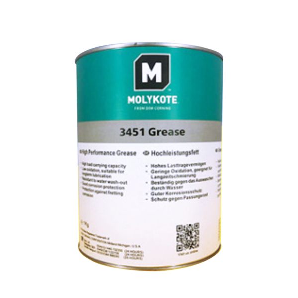 MOLYKOTE 3451 Chemical-Resistant High-Temperature Heavy-Load Bearing Grease for Harsh Environments
