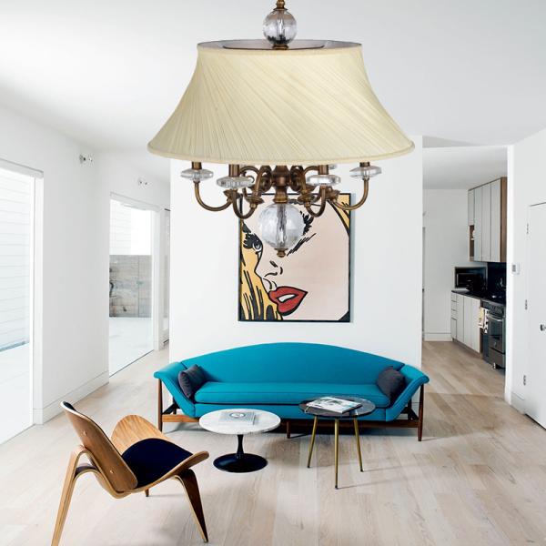 Brass candelabra chandelier for Indoor home Lighting Fixtures (WH-PC-27)