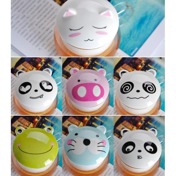 Тумблер с Инфузер, кружка чая причудливого мультфильма стеклянный перемещения чая стекла Пырекс