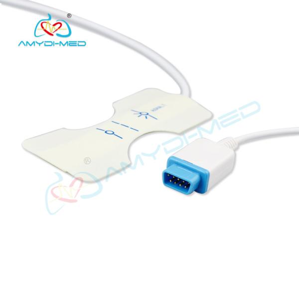 DB9 Pins Disposable Spo2 Sensor 0.9m Cable Length Ce Certificated