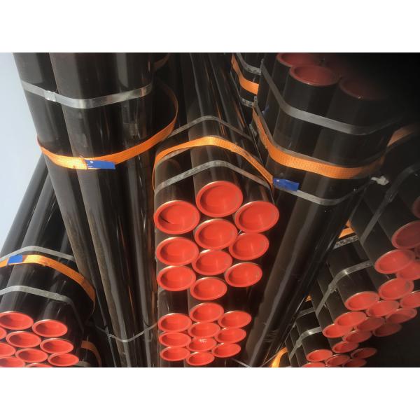 Thickness 20mm Black Coating L12m Erw Steel Tubes For Construction