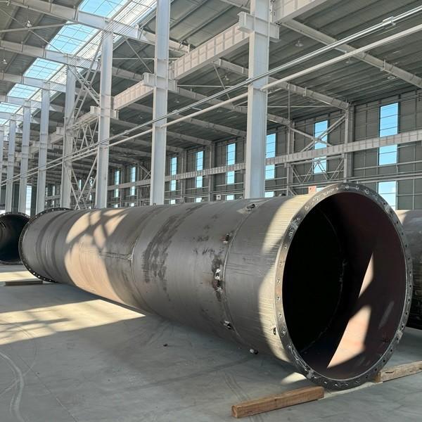 Oil Refineries Steel Chimney In Power Plants Chemical Plants