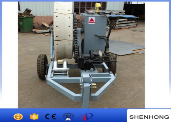 0.75T Small Tension Stringing Equipment Hydraulic Brake Tensioner With Winch Type