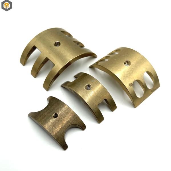 Custom 2D/3D/Drawing Brass Parts CNC Milled by Metal Forging Machinery with Polishing