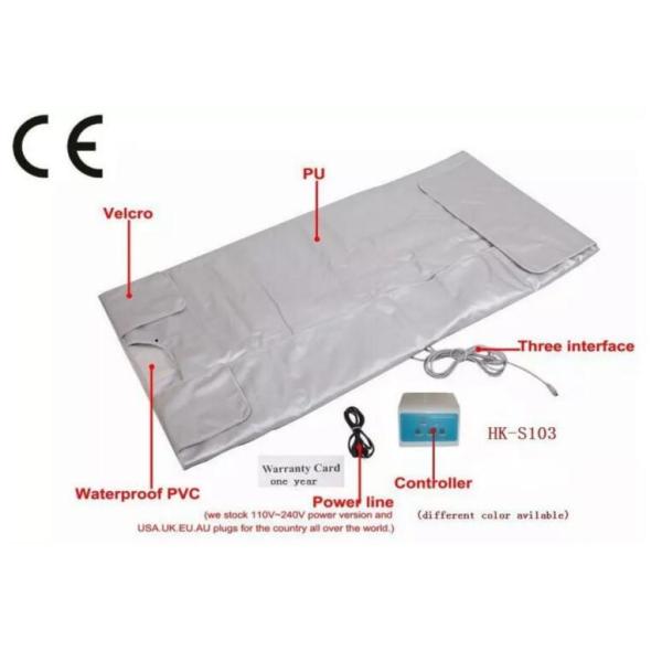 Weight Loss Far Infrared Blanket , 600W Portable Infrared Sauna Sleeping Bag