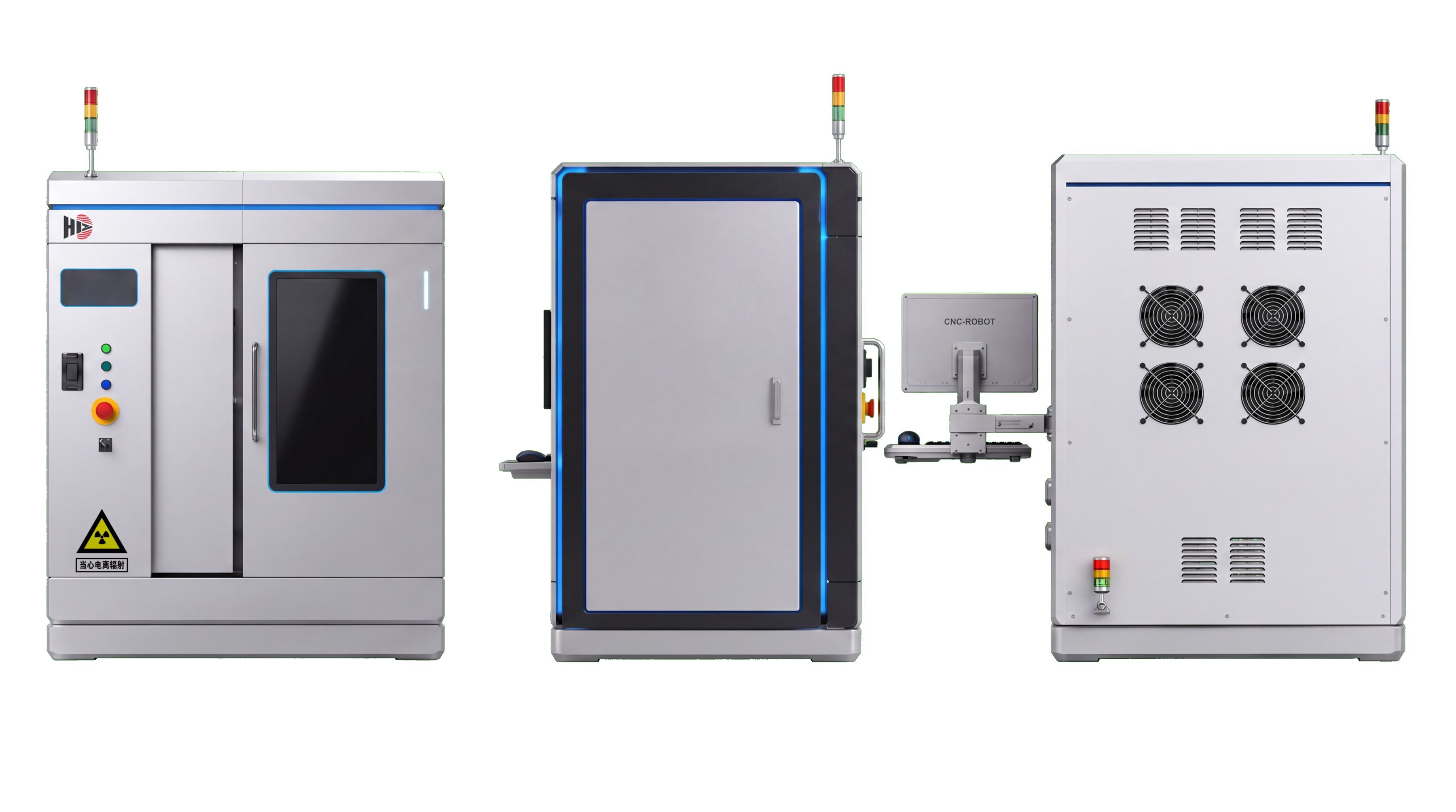 HS-225/320/450 High Energy Industrial CT X Ray System for Aerospace Casting