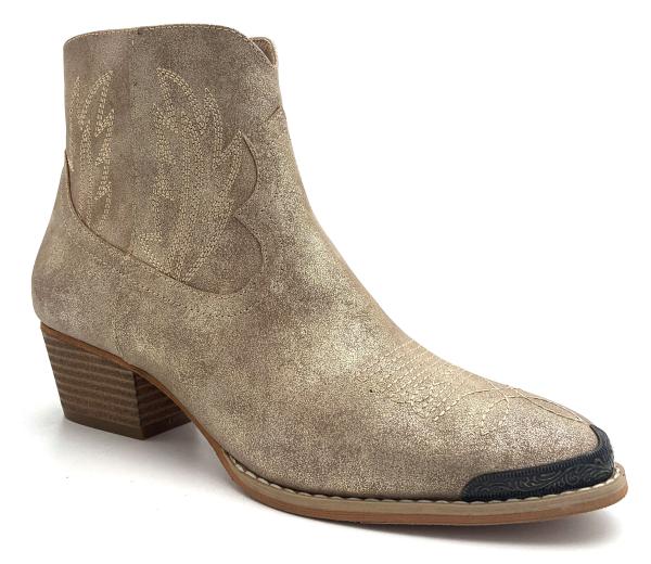 Sapatos de moda feminina com sola de borracha e altura média da panturrilha