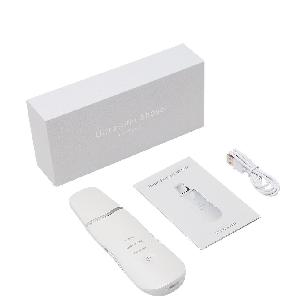 Skin Rejuvenation Ultrasonic Skin Scrubber for Household Personal and Facial Cleaning
