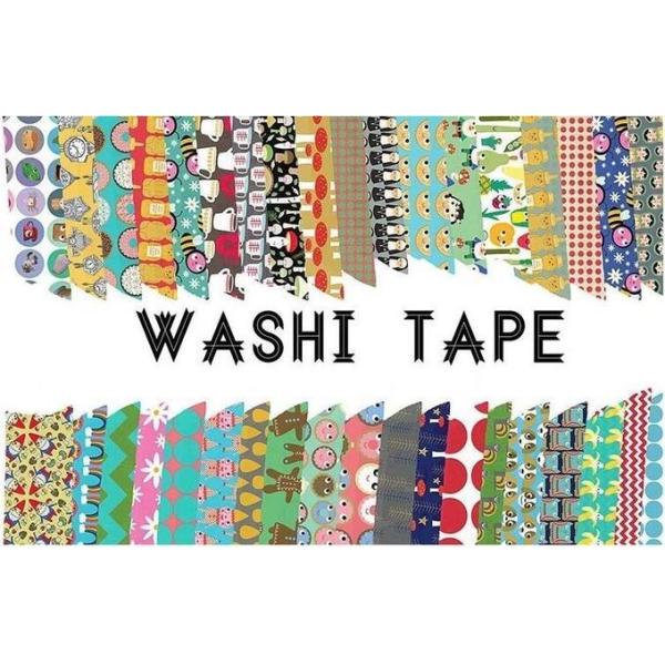 Washi Paper/Rice Paper/Masking Paper Waterproof Paper 50gsm Masking Adhesive Tape Sticky Adhesive Sticker Decorative