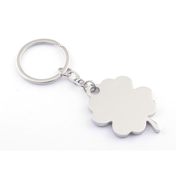 Eco - Friendly Engraved Metal Keychains Printable Laser Engraved Keychain