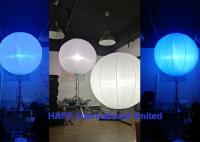 iluminación inflable del globo de la luna del rosa del amarillo del rojo azul de la decoración de la iluminación del 1.6M