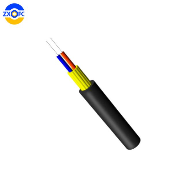 FTTH GJFJH Fiber Optic Drop Cable Single Mode G657A2 Circle / Round 2 Core