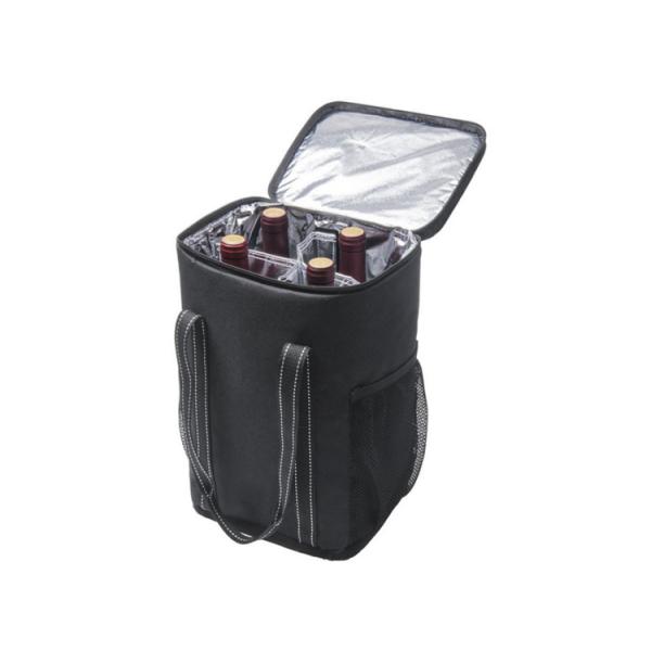 Premium quality Ice Insulated oxford wine bottle cooler bag for four wines
