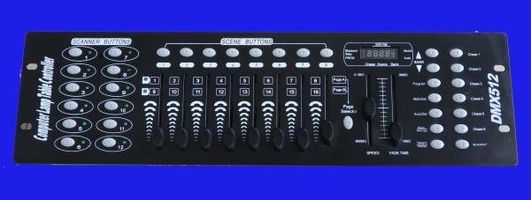 Intelligent 192 Channel Small DMX Lighting Controller Digital Signal Output Disco192 Metal Shell TSD001A