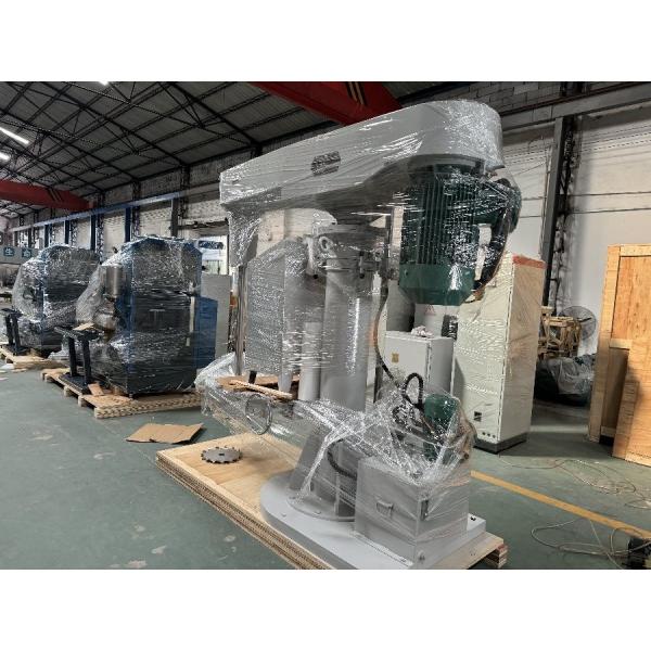 Hydraulic Lifting High Speed Dissolver Machine 22kw - 75kw Single Shaft Coating Mixing Machine