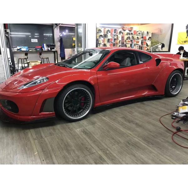 Nuevo producto para el Ferrari F430 Wide Body Body Kit F430 Actualización a LB Wide Body
