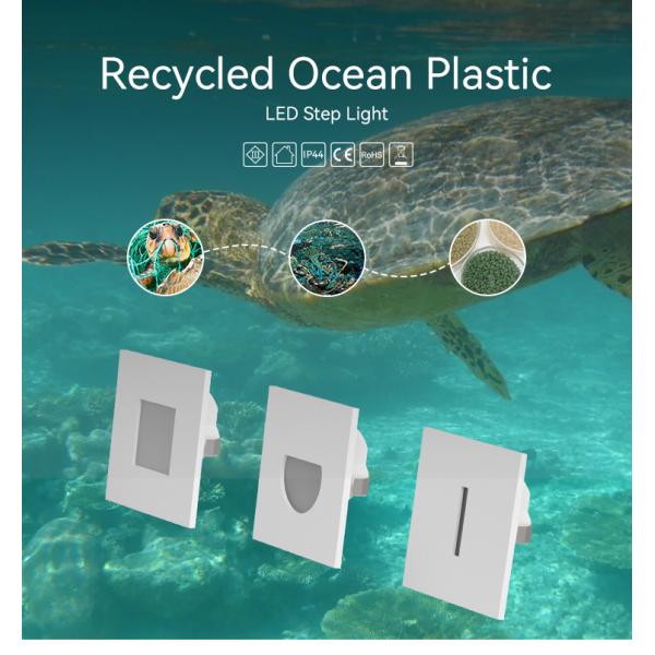 301lm Ocean LED Step Lights Plastic 3 CCT 1Watt Deck Stair Lights