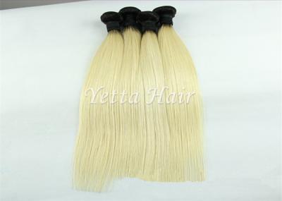 Nenhuma extensão reta química do cabelo humano de Ombre pode ser tingida toda a cor