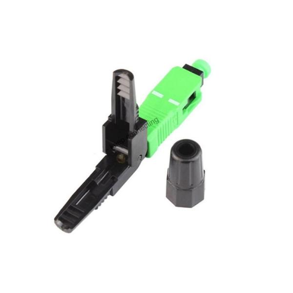 FTTH SC/APC Conector rápido de fibra óptica de 55 mm de tipo frio com perda de retorno de 55 dB
