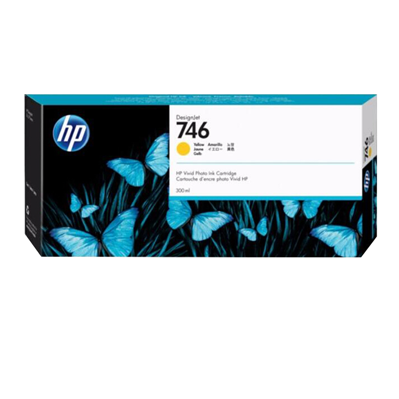 HP 746 300ml Full Color Digital Printing for Cartridge Original Compatible with HP DesignJet Z6/Z9 Printers SG MK