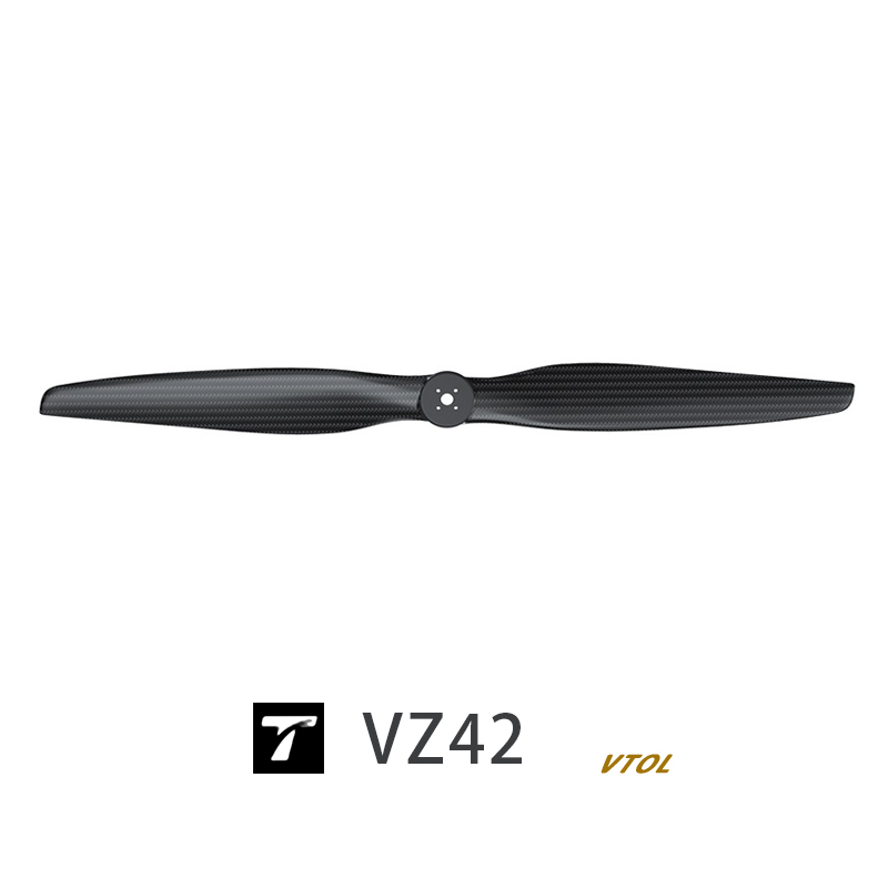 VZ42*16.5 Prop-2PCS/PAIR (Glossy)  T-MOTOR Carbon Fiber One-Piece Propeller For Multi-rotor UAVs
