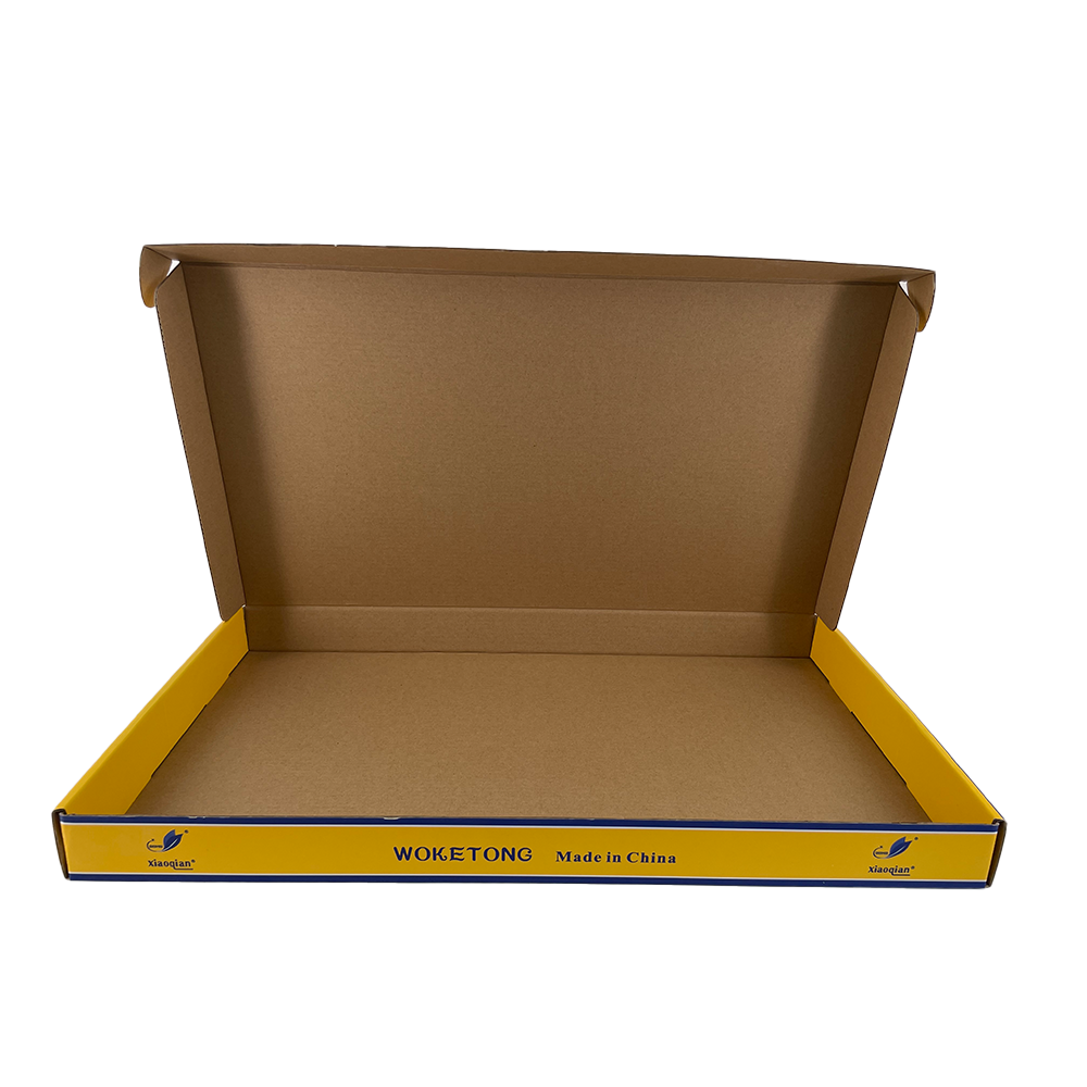 Factory Direct Custom Design Cardboard Box Packaging Corrugated Folder Folder with UV Coating Logo Flexography Paper Box