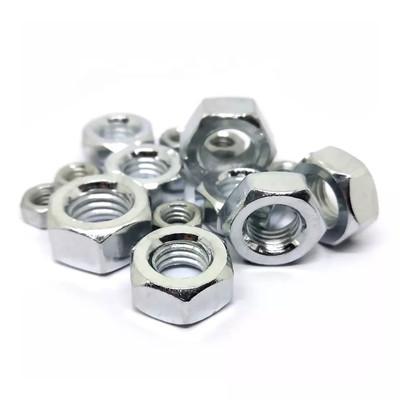 M4 M5 M6 M8 M10 M12 Stainless Steel Hexagon Nuts Galvanized