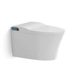 Toilettes intelligentes modernes fonctionnelles et performantes avec réservoir d'eau en céramique intégré