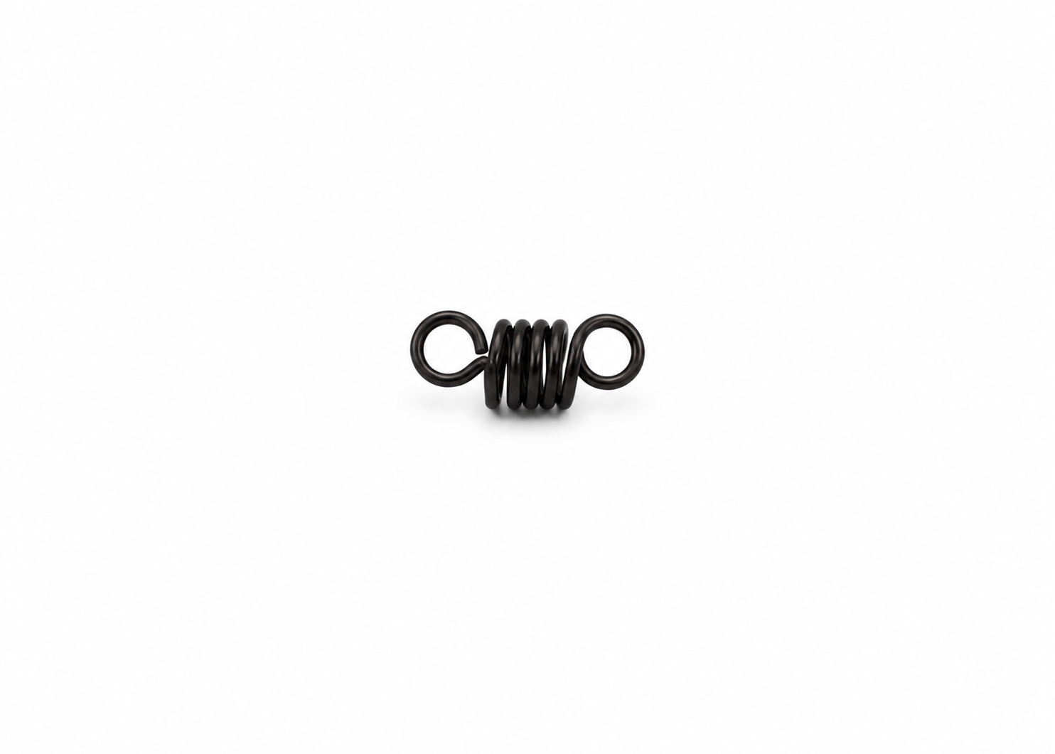 SWC SWP Wire Tension Helical Extension Springs Blackening Galvanizing