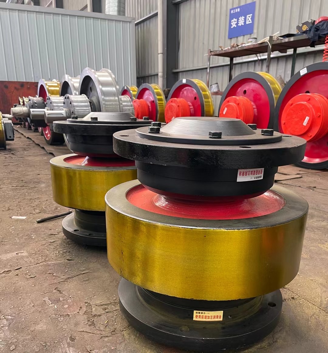Marine Grade Stainless Steel Crane Wheel with HB300–380 Or HRC45–55 Surface Hardness and 500 Mm Wheel Diameter for Offshore Port Machinery