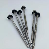 ST5.5*100 ISO DIN15480 Stainless Steel Hex Self Drilling Screw With Washer