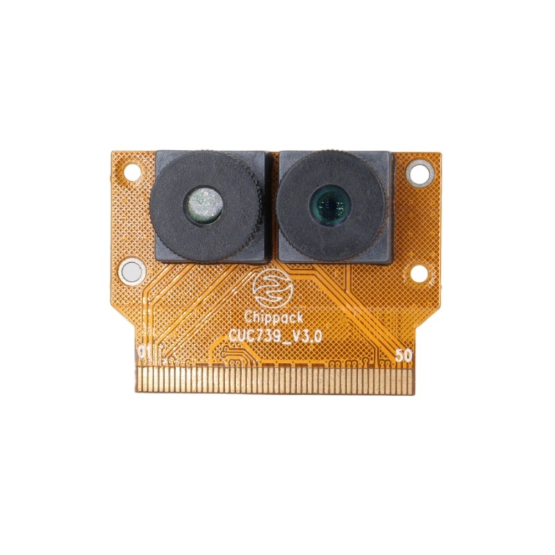 73 Perspective DVP Camera Module MONO IR / RGB Rolling Shutter 2 MP With OV2710