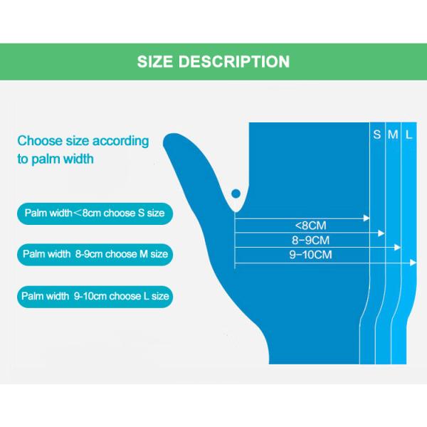 Multipurpose Anti Bacterial Surgical Medical Use Wash Examination Safety Disposable Nitrile Gloves for Hospital