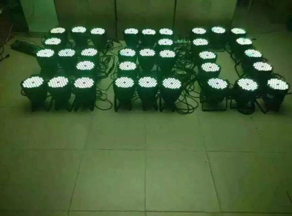DJ Lighting LED Stage Par Lights 54pc×3w AC90-245V 50-60HZ , 8 Channels