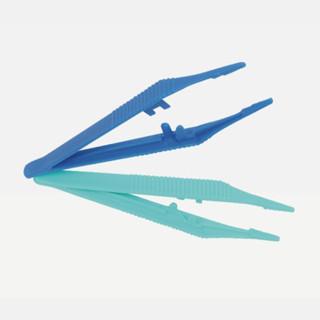 White, Blue, Green PS / ABS Plastic Forceps With 10.5cm, 12cm For Medical Products WL12030
