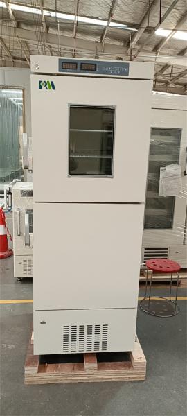 Menos 25 graus 368 da capacidade R290 do laboratório litros de suporte ereto do hospital congelador de refrigerador combinado