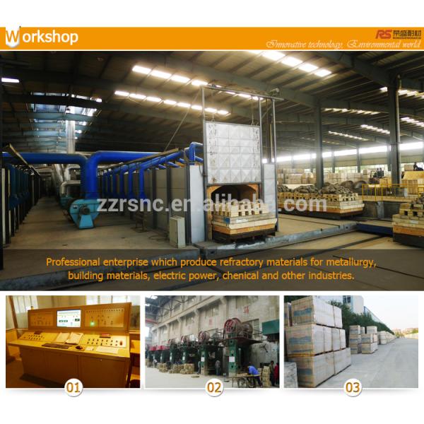 Rongsheng High Strength Phosphate Bonded Alumina Bricks With Best Price  For Cement Plant